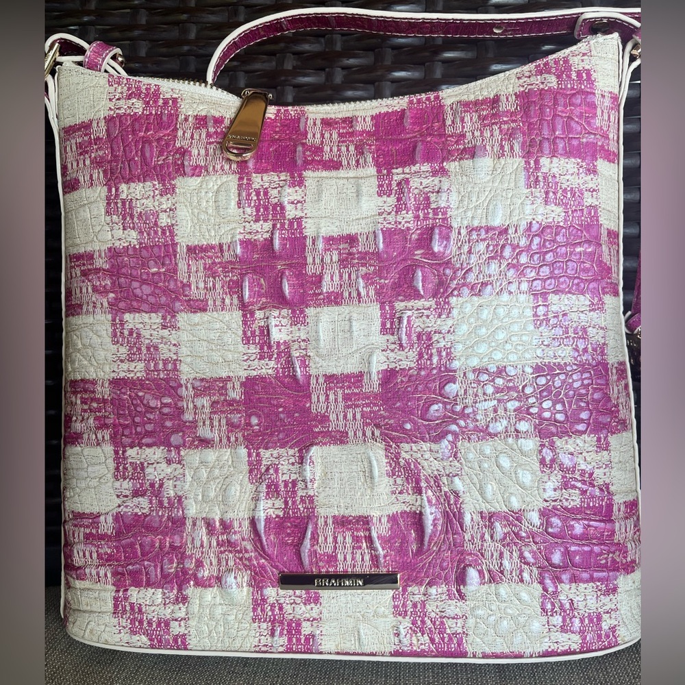 NWT Brahmin Katie PINK EMPOWER SAKURA Crossbody
